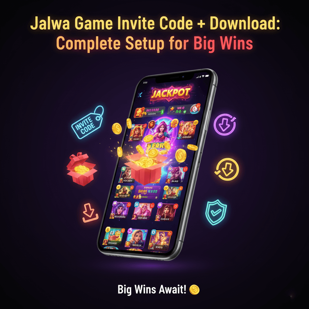 Jalwa game invite code and download guide banner